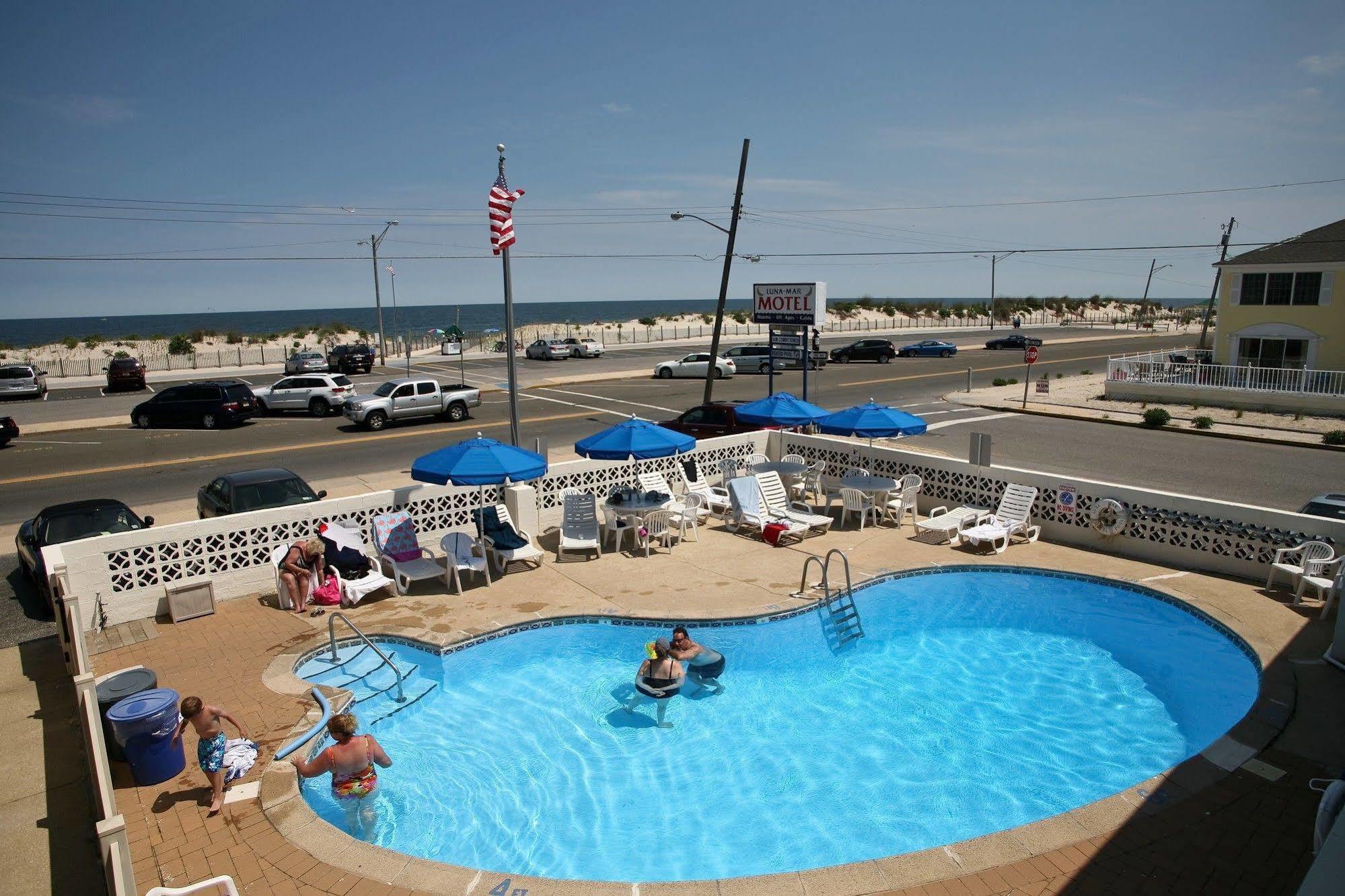 Luna Mar Motel Seaside Park Extérieur photo