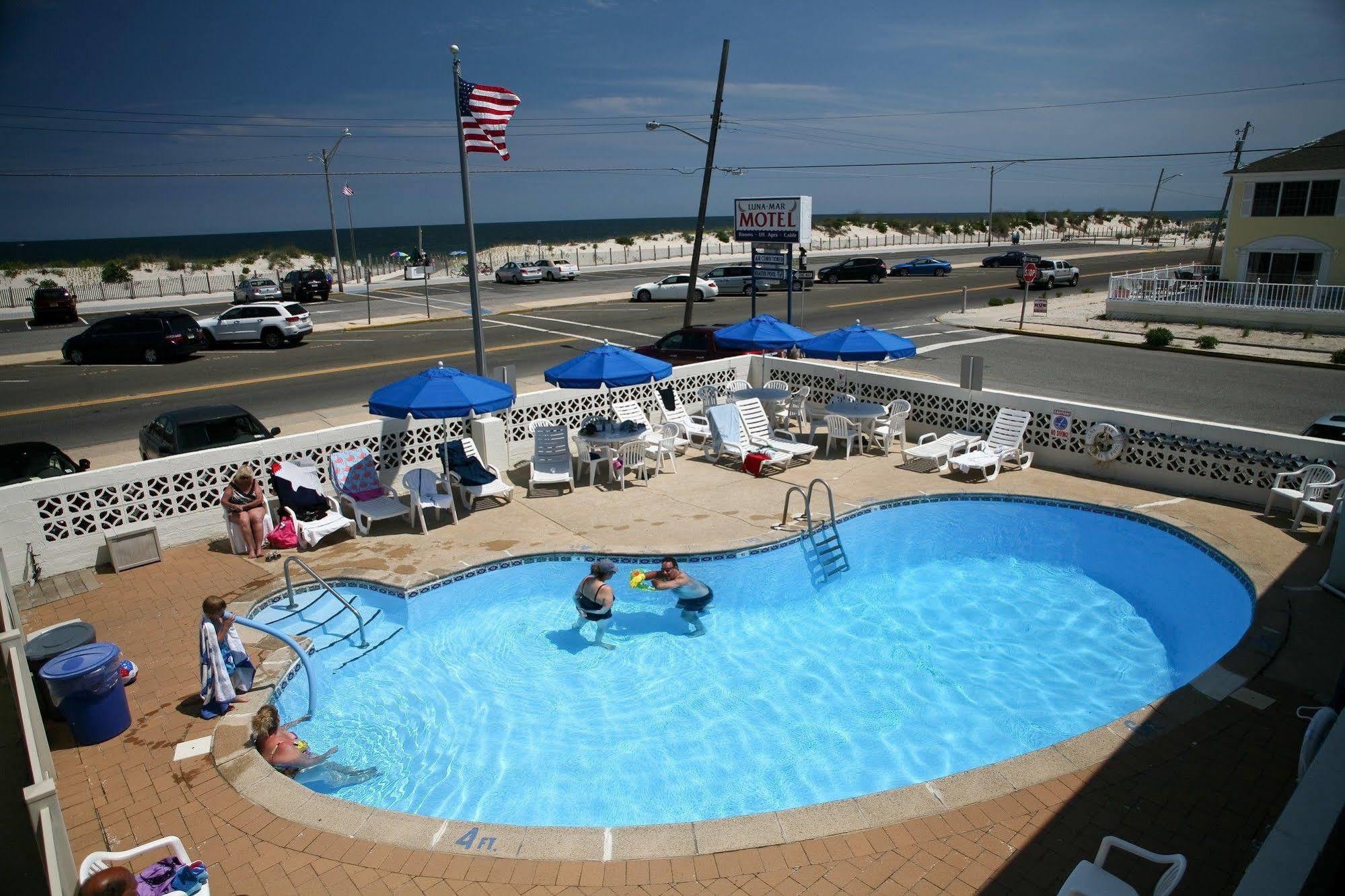 Luna Mar Motel Seaside Park Extérieur photo